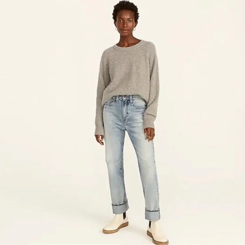 NWT J. Crew Point Sur Vista Straight Jeans in Pale Indigo Wash: Selvedge Edition